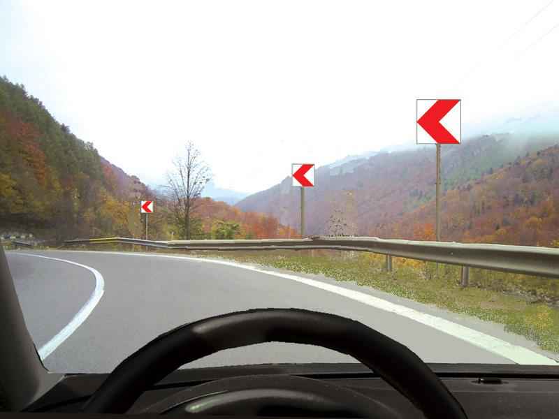 Ce semnifică indicatoarele de semnalizare din imagine?