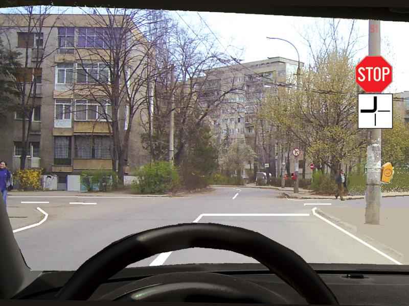 Cum procedaţi la întâlnirea panoului şi a indicatorului?