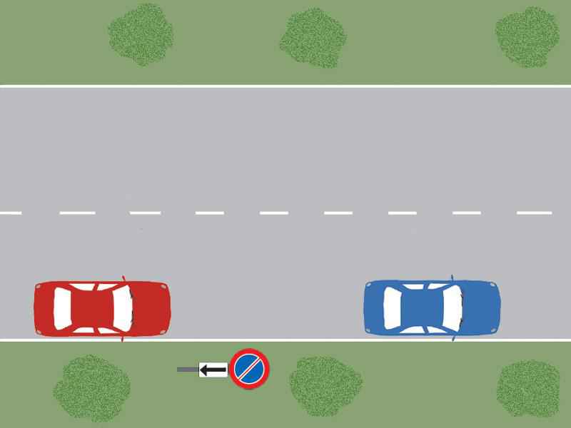 Care dintre autoturisme staţionează regulamentar?