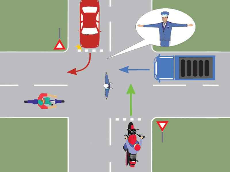 La semnalul poliţistului trebuie să oprească: