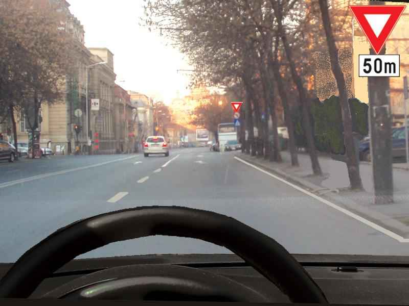 Cum veţi proceda în intersecţia care urmează?